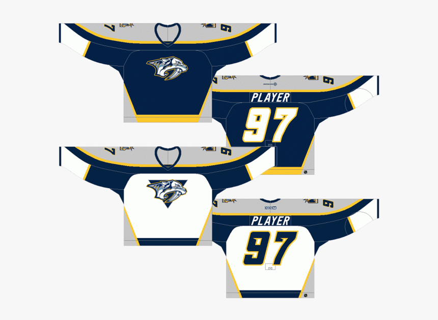 Nashville Predators Jersey, HD Png Download, Free Download