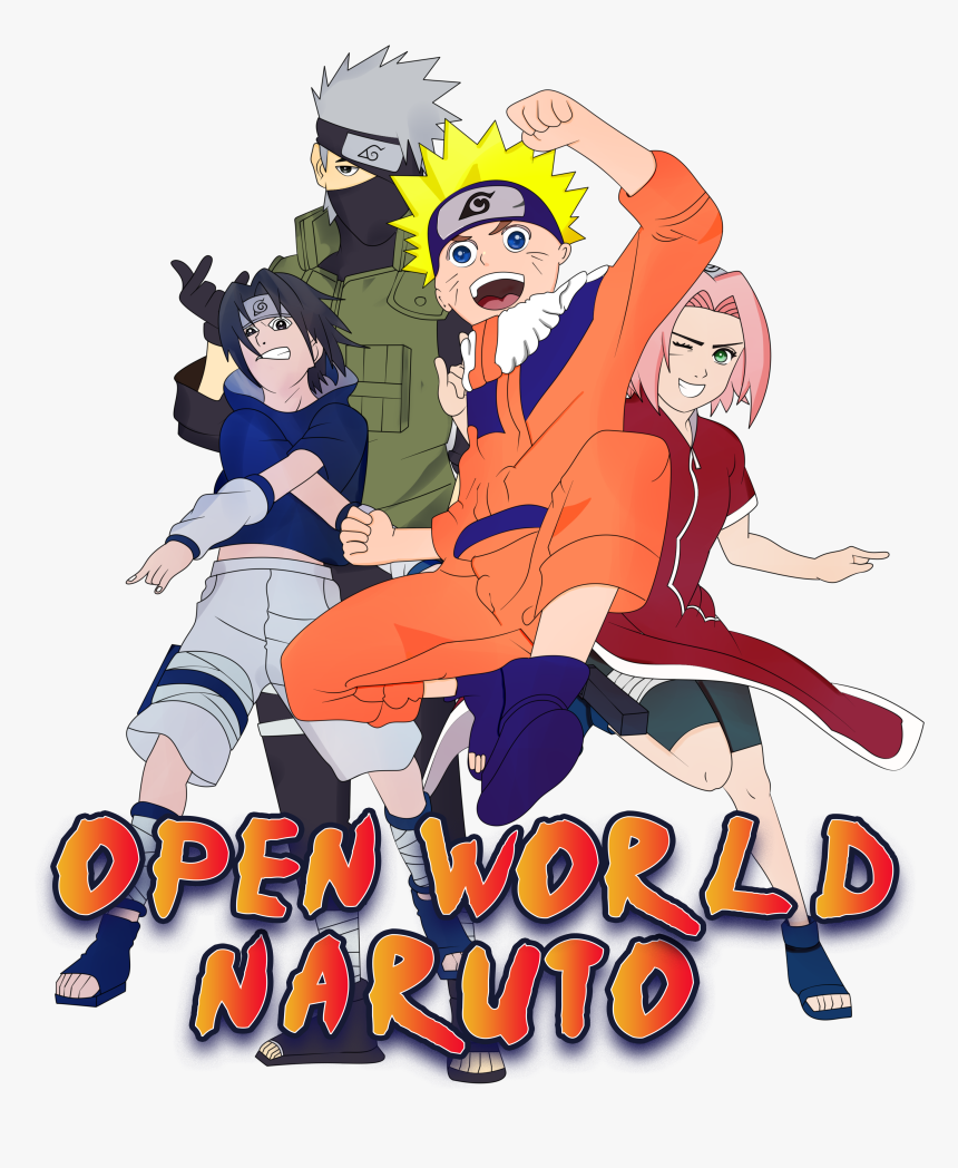 Open World Naruto Logo - Cartoon, HD Png Download, Free Download