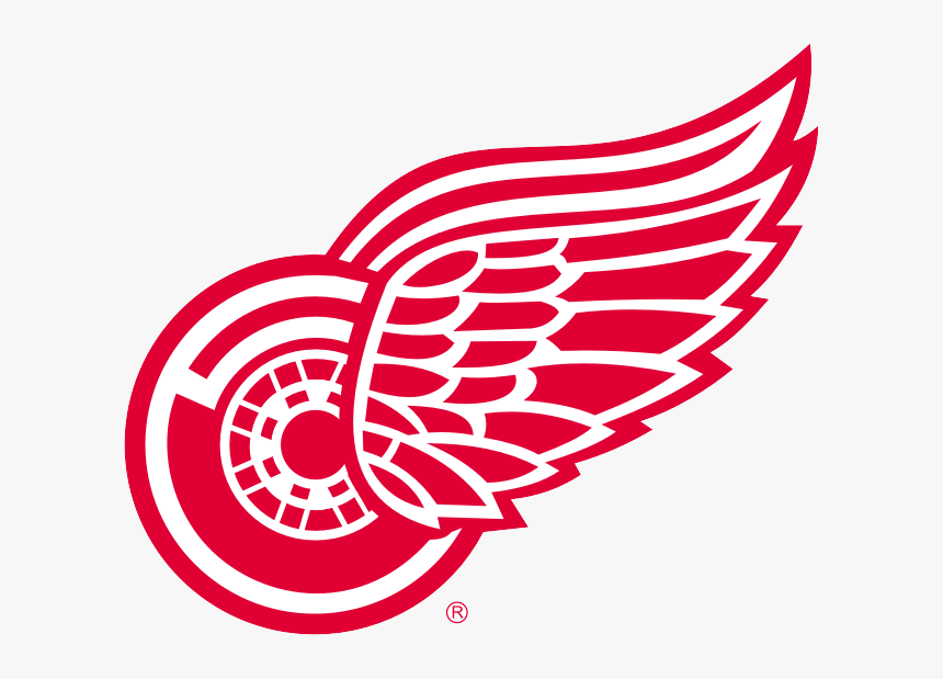 Detroit Red Wings Logo Png Clip Black And White Library - Detroit Red...