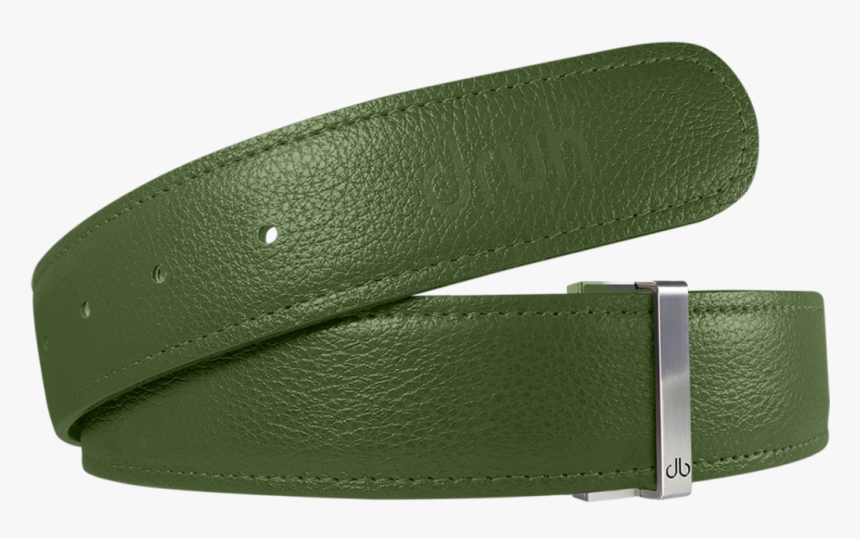 Green Full Grain Texture Leather Belt - Belt, HD Png Download, Free Download