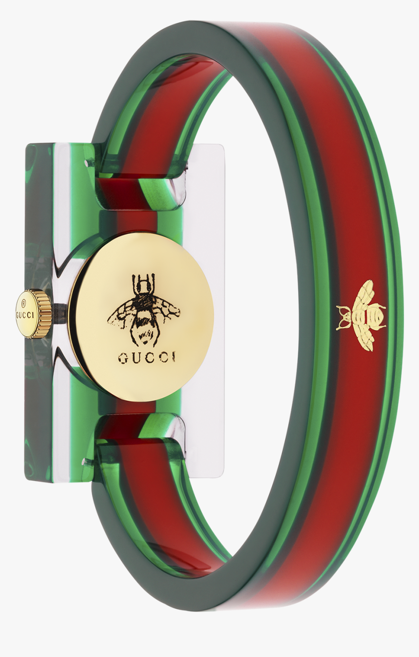 Gucci Red Green Watch Plastic, HD Png Download, Free Download
