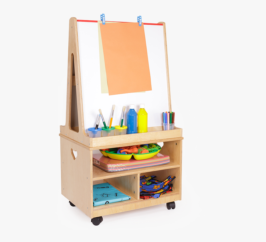 Easel With Storage - Baby Toys, HD Png Download, Free Download
