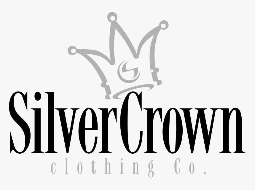 Silver Crown Clothing Logo Png Transparent - Silver Crown, Png Download, Free Download