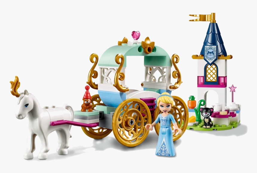 Lego Disney Princess Cinderella Carriage, HD Png Download, Free Download