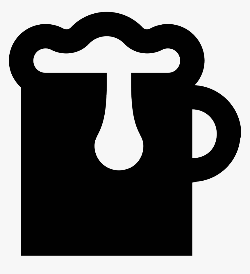 A Beer Icon Will Be A Cup Or Mug And The Mug Will - Sign, HD Png Download, Free Download