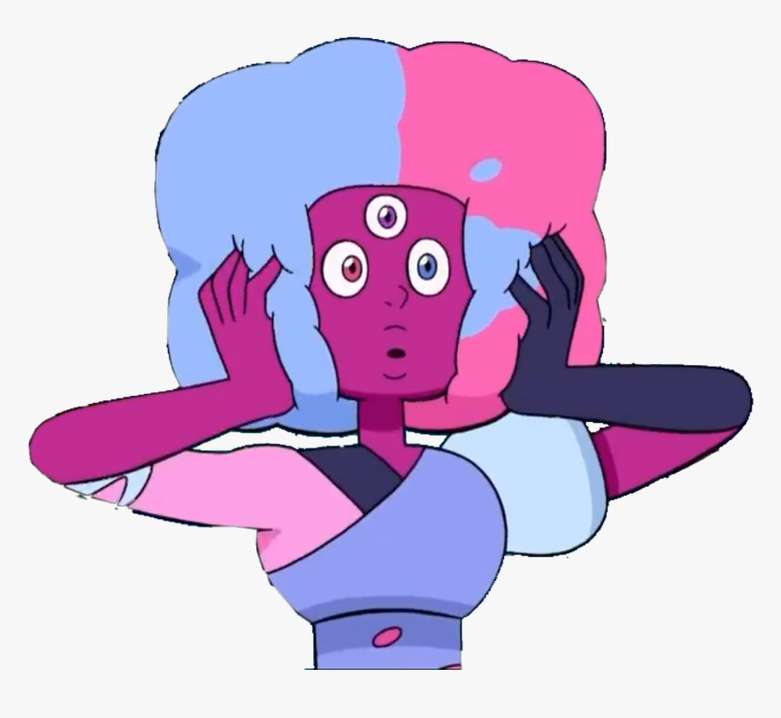 ❤️cotton Candy Garnet💙 - Steven Universe Cotton Candy Garnet, HD Png Download, Free Download