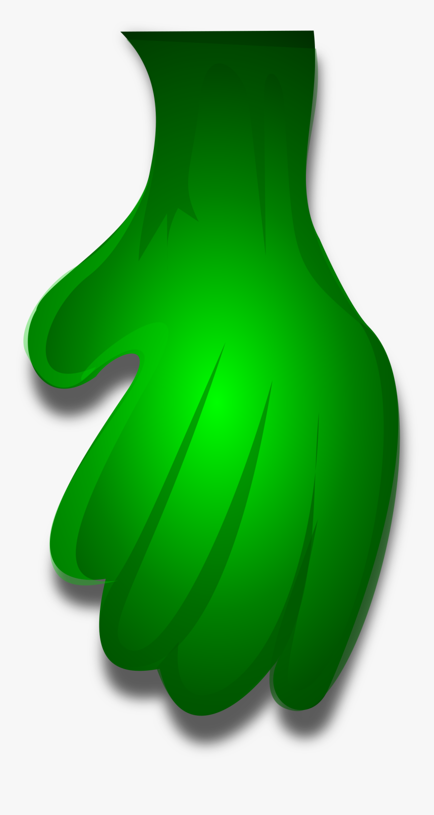 Green Monster Hand 1 Clip Arts, HD Png Download, Free Download