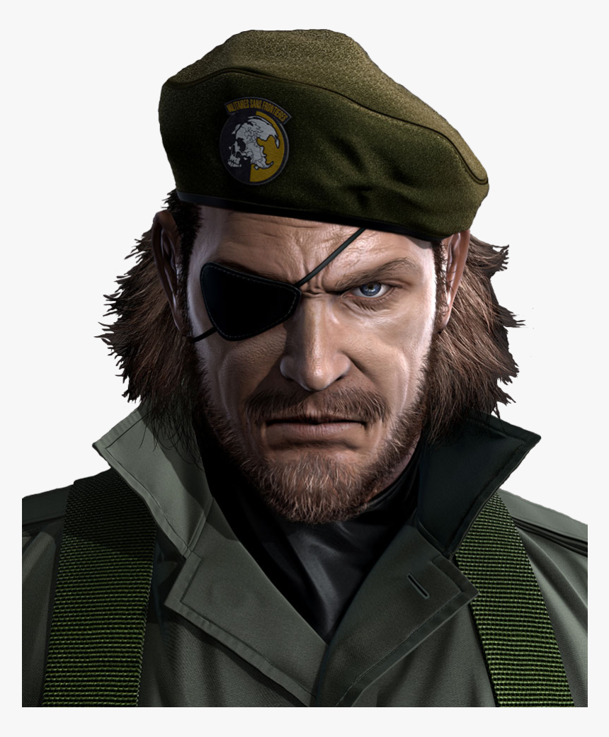 Metal Gear Solid 5 Big Boss Png - Metal Gear Solid Peace Walker, Transparent Png, Free Download