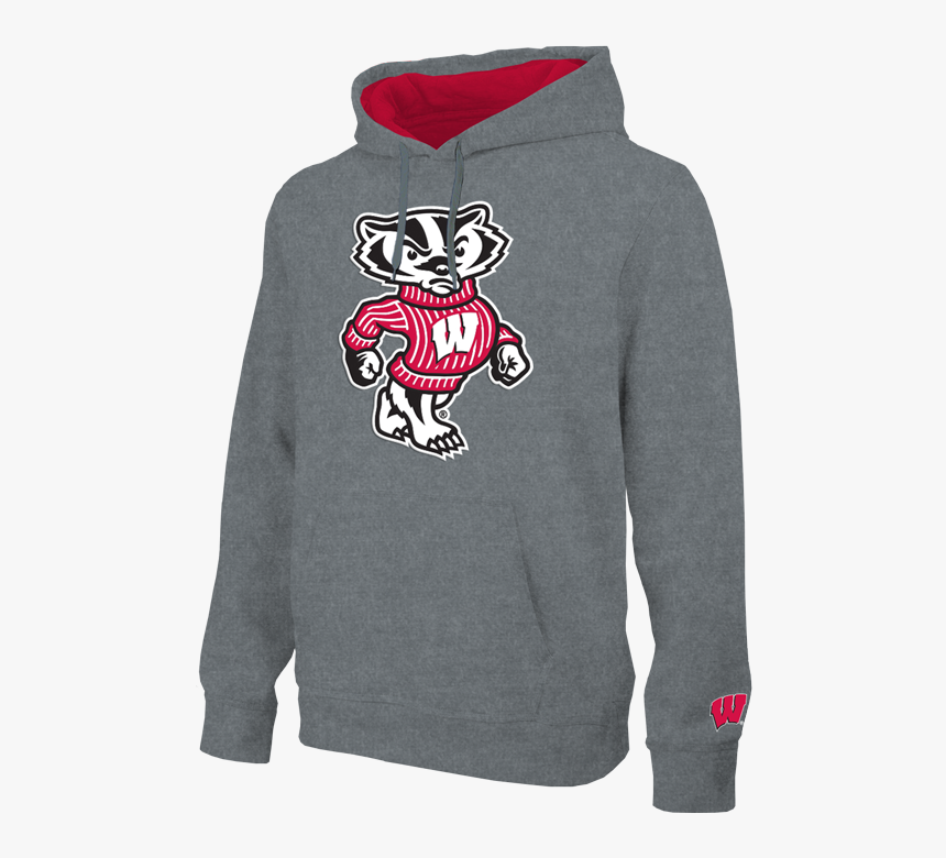 Wisconsin Badgers Gray Bucky Pullover Hoodie - Alabama Sweatshirt, HD Png Download, Free Download