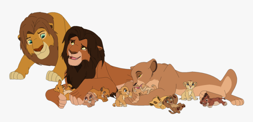 Simba Lion Nala Mufasa Shenzi - Pride Bases, HD Png Download, Free Download