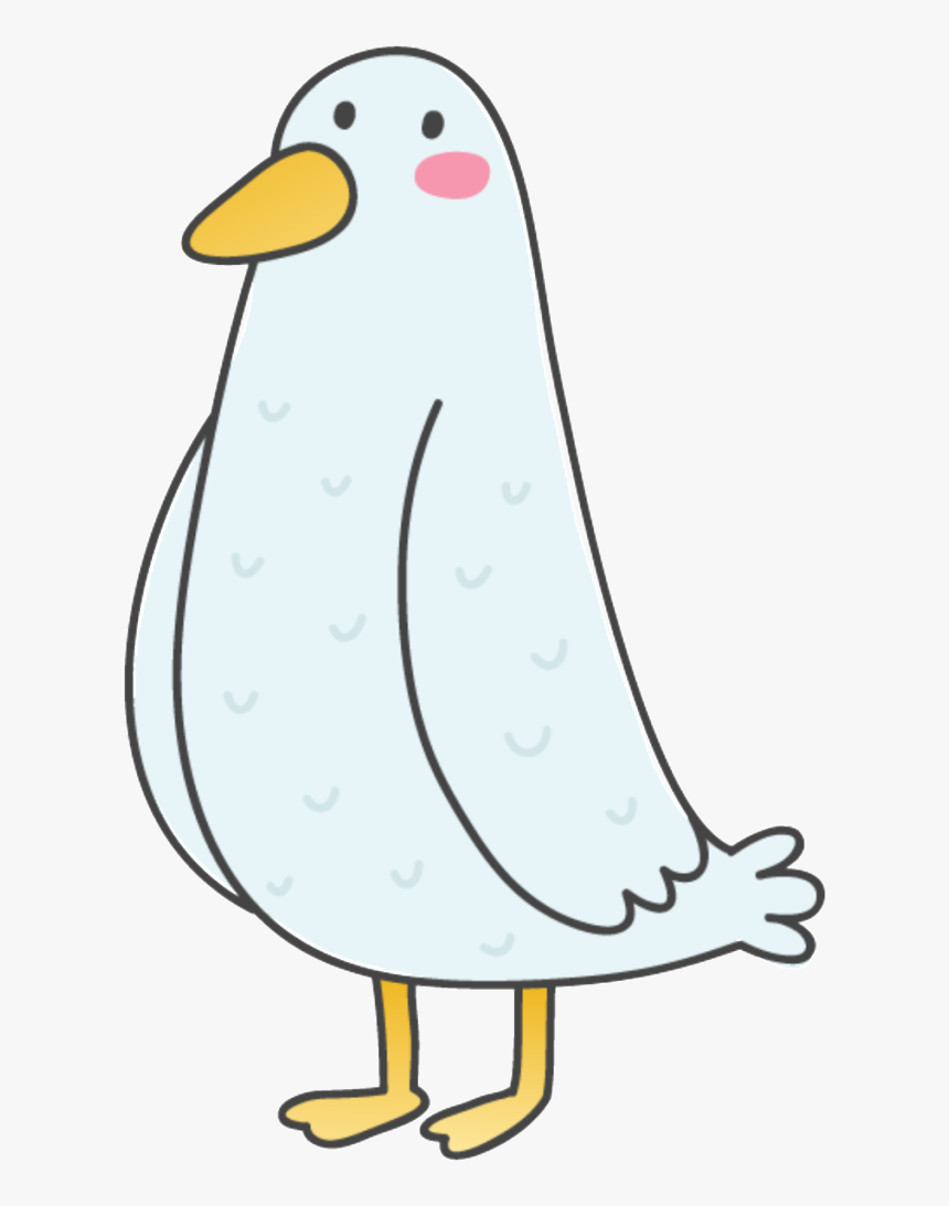 Hand Drawn Cartoon Duck Vector, HD Png Download, Free Download