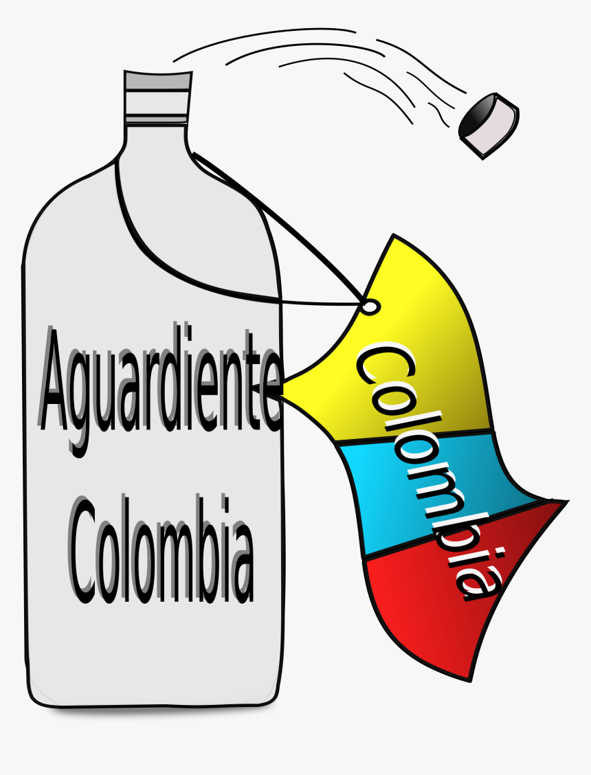 Aguardiente Colombia Clip Arts - Aguardiente Clipart, HD Png Download, Free Download