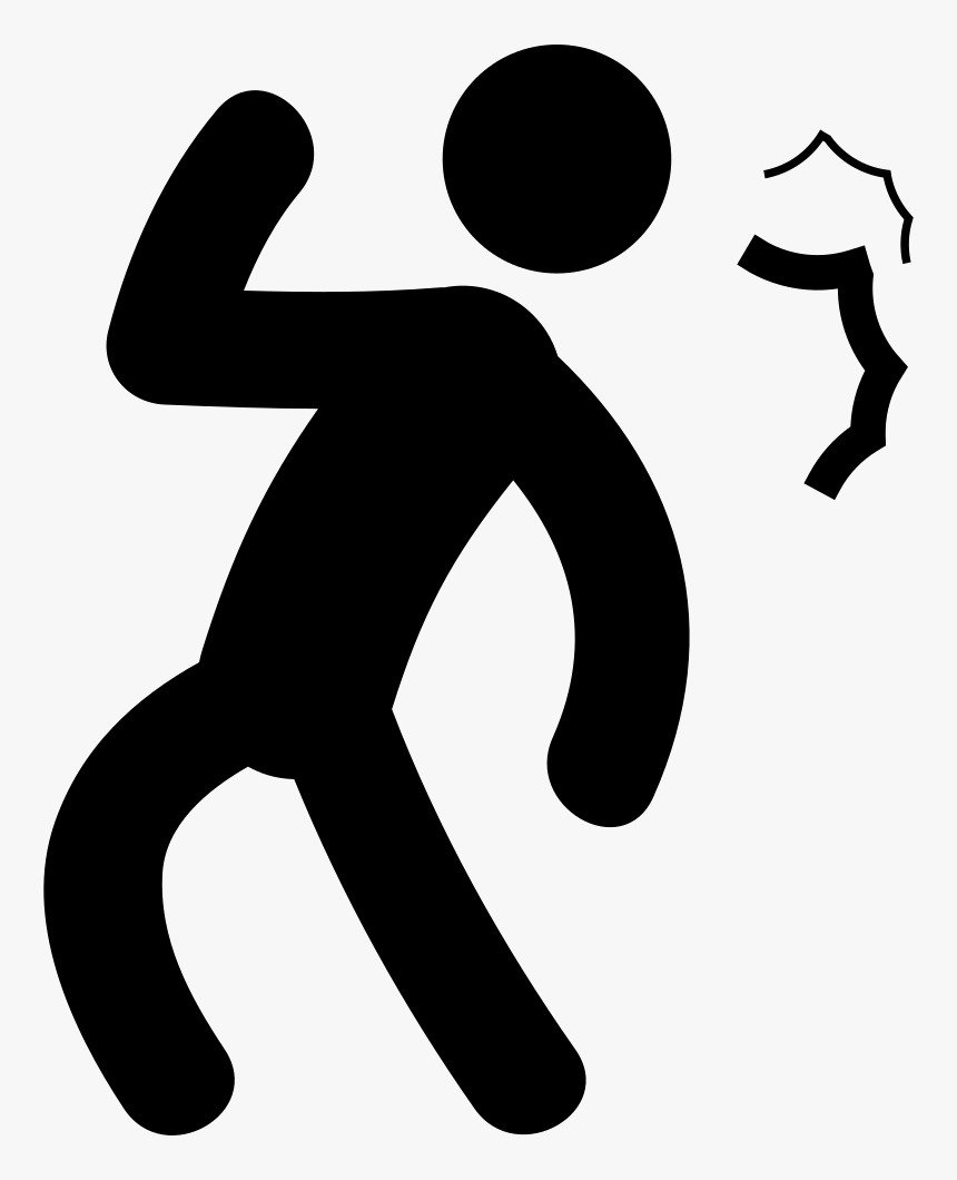 Person Takes A Hit - Icon, HD Png Download, Free Download