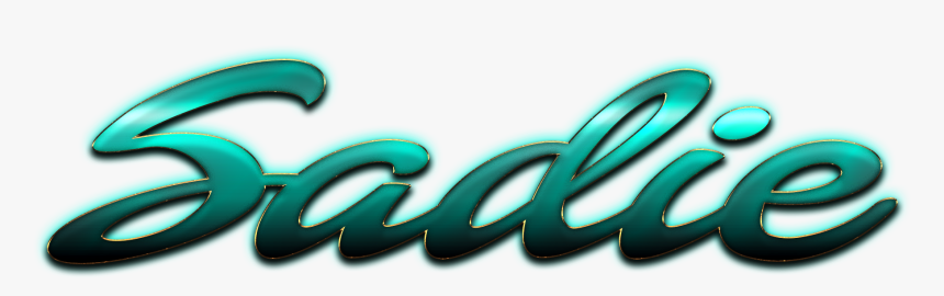 Sadie Name Logo Png - Sadie Name Tag, Transparent Png, Free Download