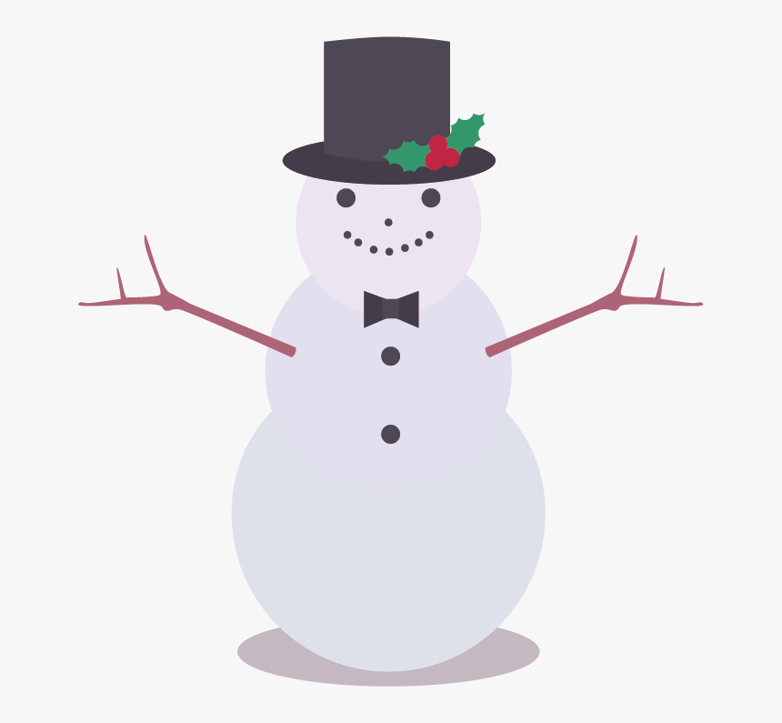 Transparent Snowman Faces Clipart - Snowman Drawing Hat, HD Png Download, Free Download