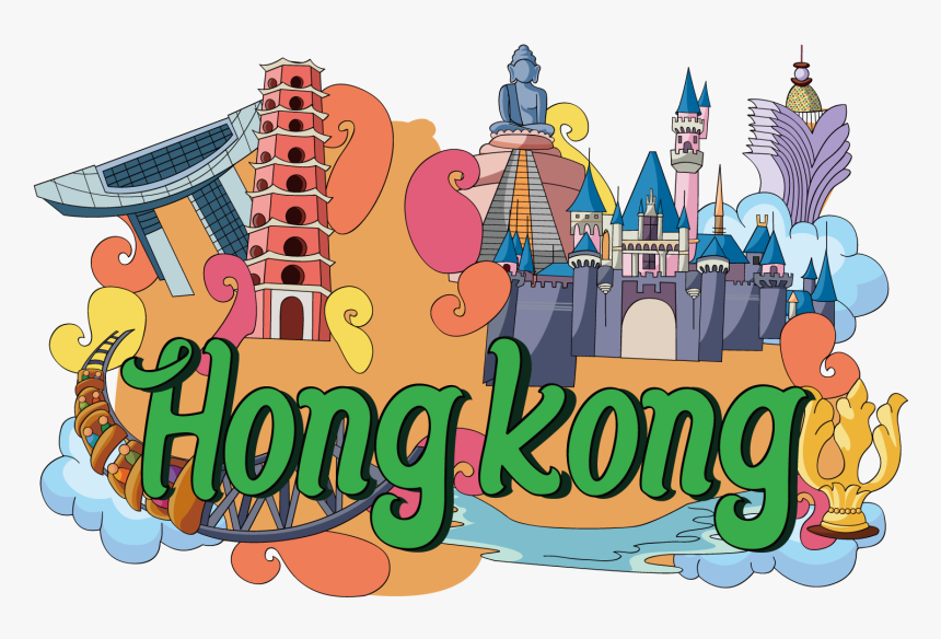 Hongkong Clip Art - Hong Kong Food Cartoon, HD Png Download, Free Download