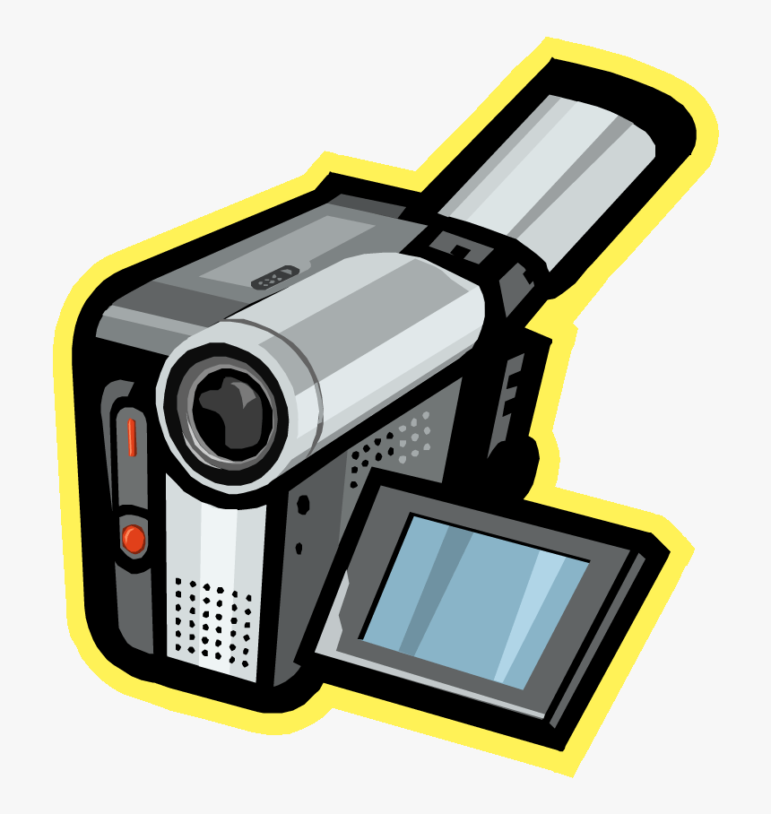 Clipart Camera Animated - Camcorder Clipart, HD Png Download, Free Download