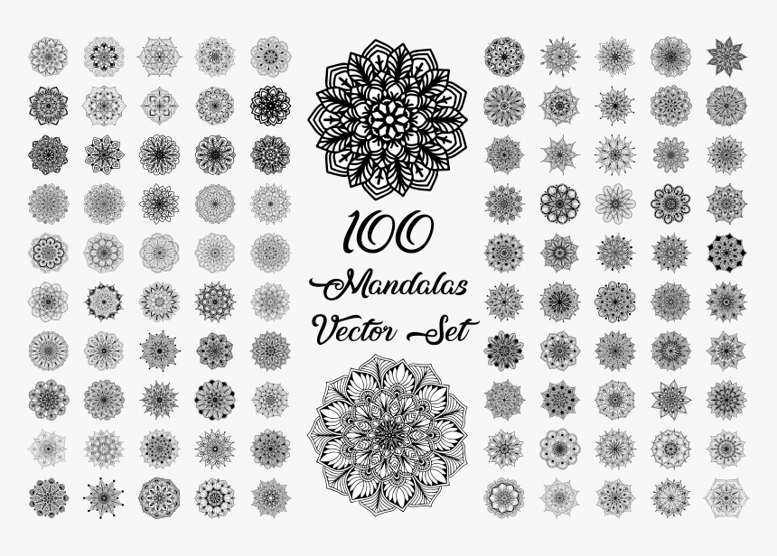 Mandala Vector Png, Transparent Png, Free Download