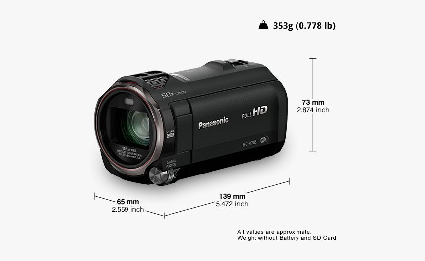 Panasonic Hc-v770, HD Png Download, Free Download