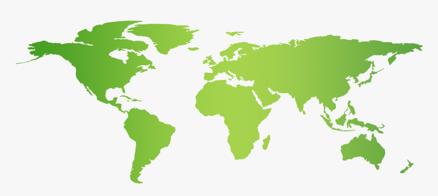 Transparent Global Map Png - Vector World Map Png, Png Download, Free Download