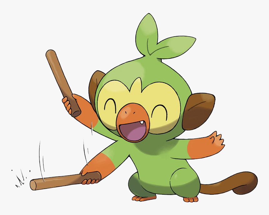 Mythical Pokemon Sword And Shield Png Clipart - Pokemon Sword And Shield Grookey, Transparent Png, Free Download