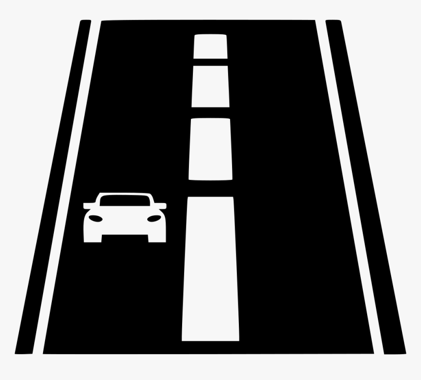 Driveway Highway Road Roadway Transport Travel Car - Highway Road Icon Png, Transparent Png, Free Download