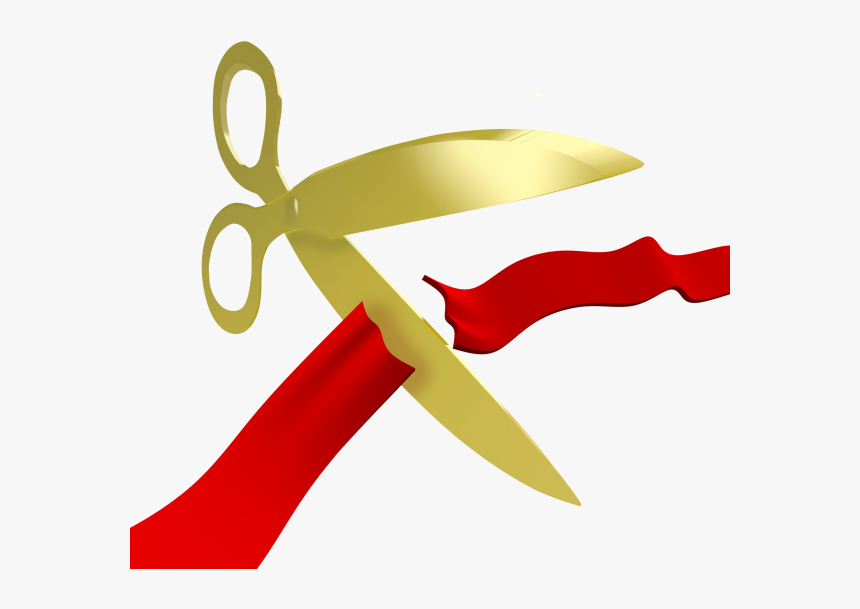 Cutting Grand Opening Friday - Animated Ribbon Cut Gif, HD Png Download, Free Download
