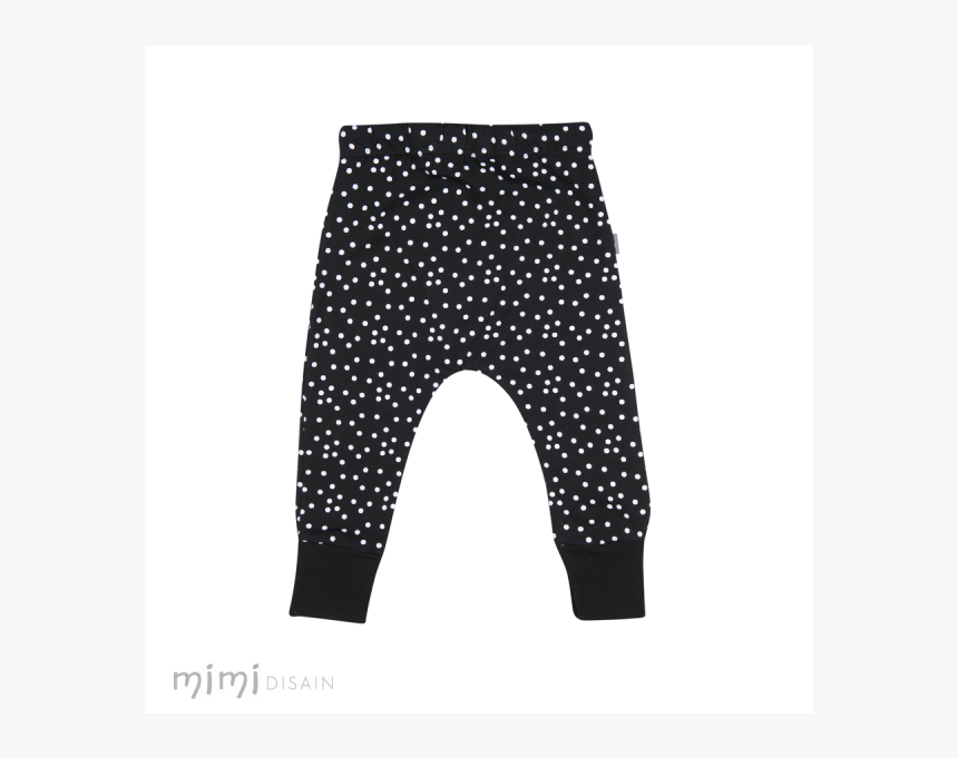 Mimi Cathy Pants Black White Dot - Polka Dot, HD Png Download, Free Download