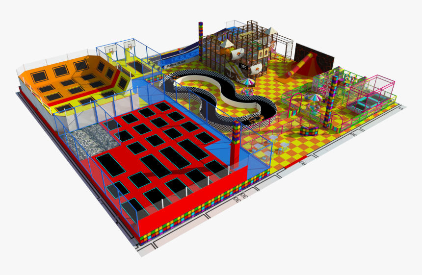 Trampoline Manufacturer - Playground, HD Png Download, Free Download
