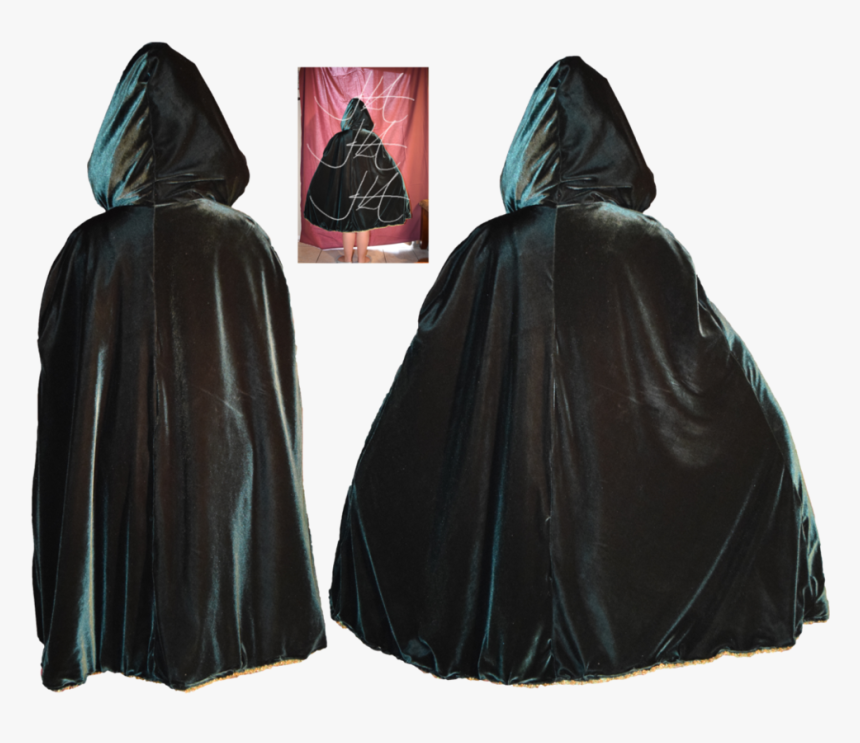 Flowing Cape Png - Cape With Hood Png, Transparent Png, Free Download