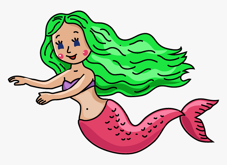 Mermaid Clipart, HD Png Download, Free Download