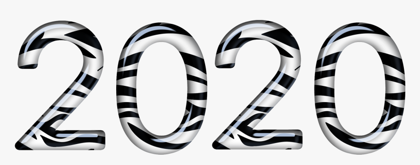 Number 2020 Png Transparent File - Transparent Silver Numbers Png, Png Download, Free Download