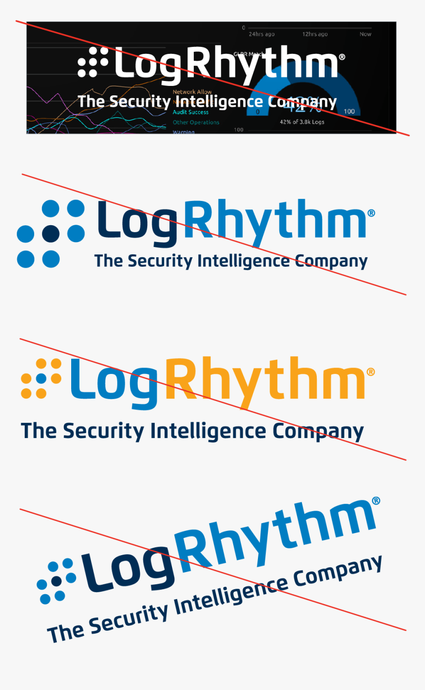 Incorrect Logo Usage - Logrhythm, HD Png Download, Free Download