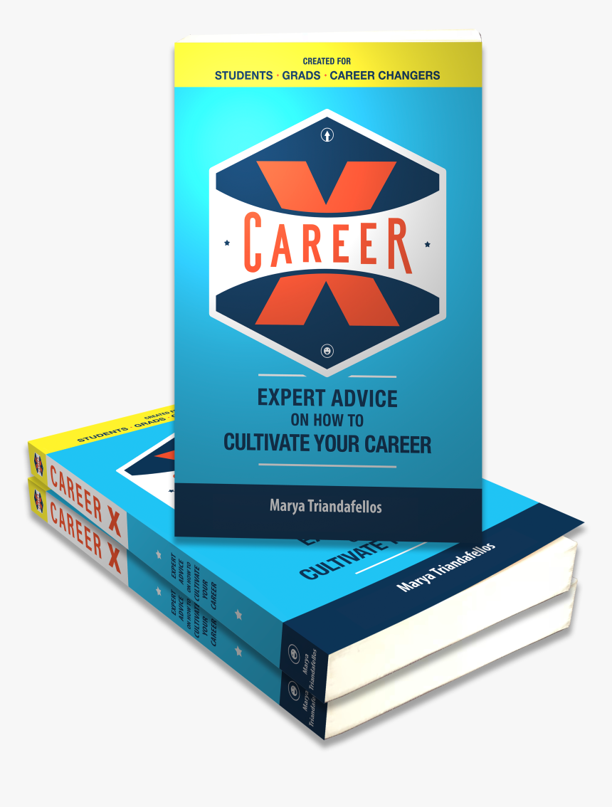 Career X Book Stack - Graphic Design, HD Png Download, Free Download