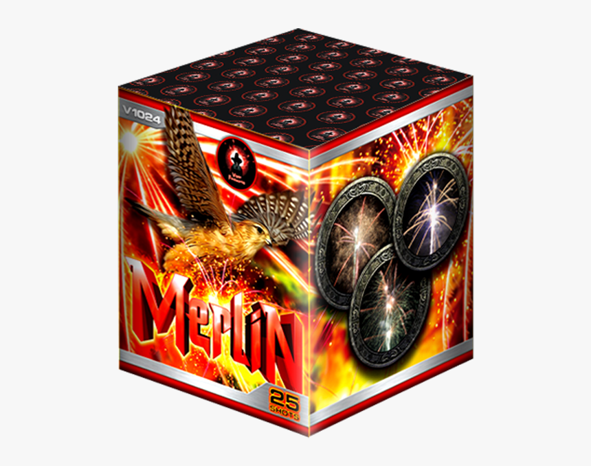 Merlin Firework Cake - Fireworks, HD Png Download, Free Download
