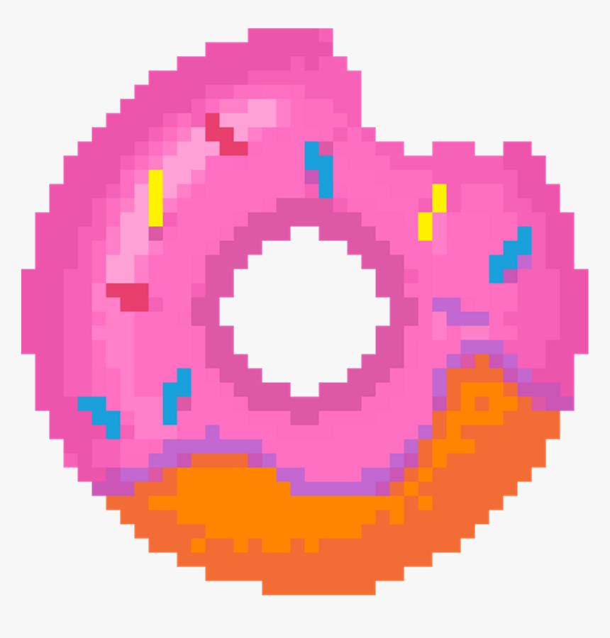 Donut Donuts Donuts Donut Pixelart Pixels Pixel Pixel - Game Theory Logo Png Transparent, Png Download, Free Download