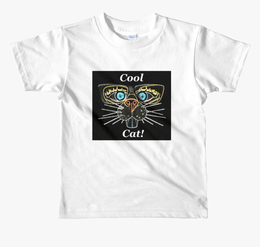 Cool Cat Kid"s 2t 6t Short Sleeve T Shirt - T-shirt, HD Png Download, Free Download