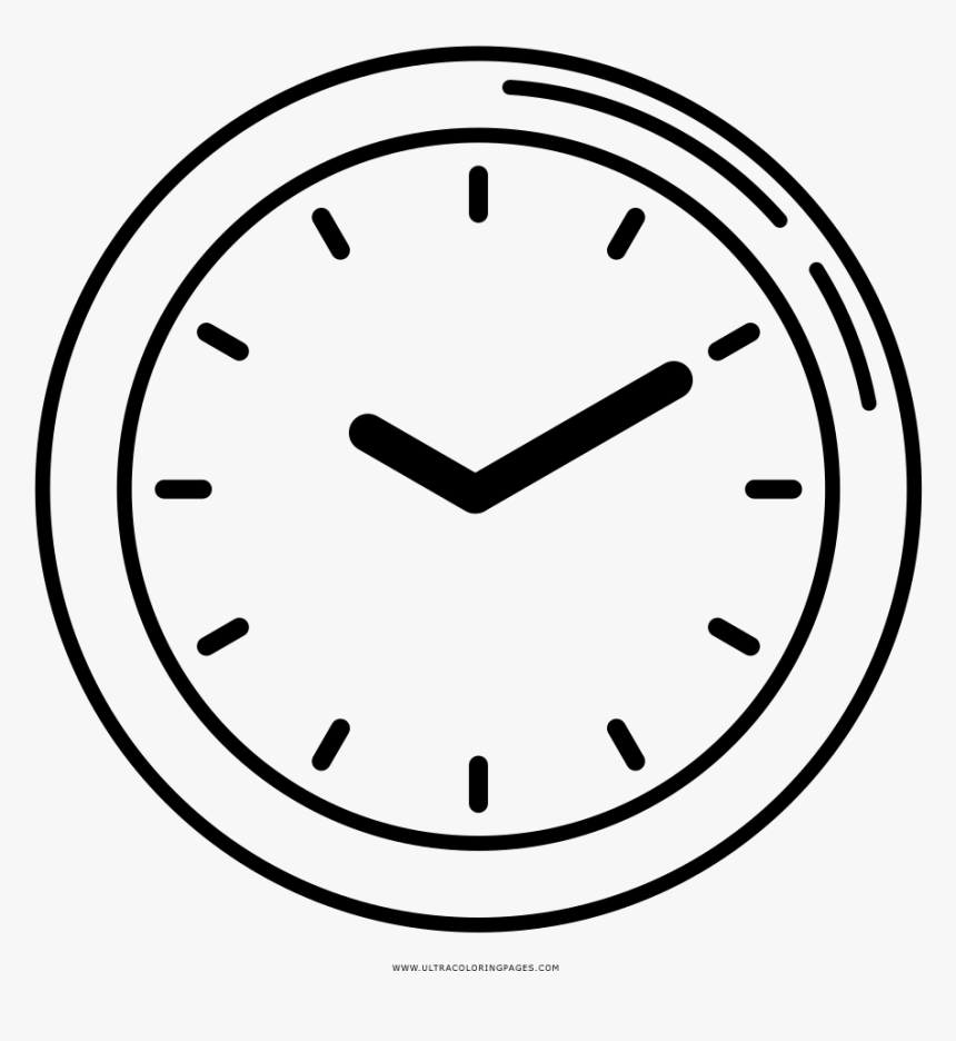 Thumb Image - Simple Clock Clipart Png, Transparent Png, Free Download