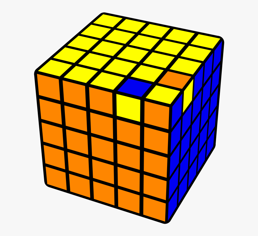 Rubiks Cube 5x5 Parity, HD Png Download, Free Download