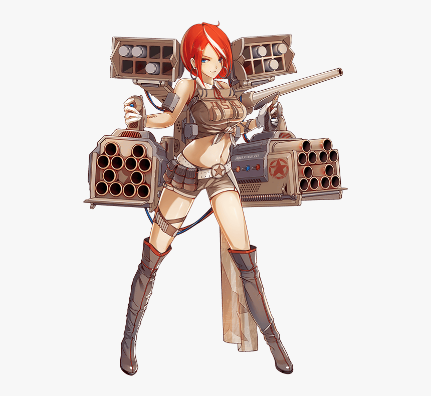 Anime Girl With A Rocket Launcher, HD Png Download, Free Download