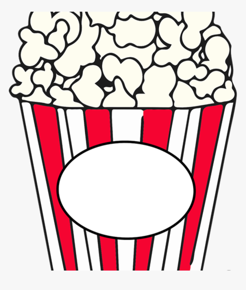 Free Clipart Popcorn - Popcorn Clip Art, HD Png Download, Free Download