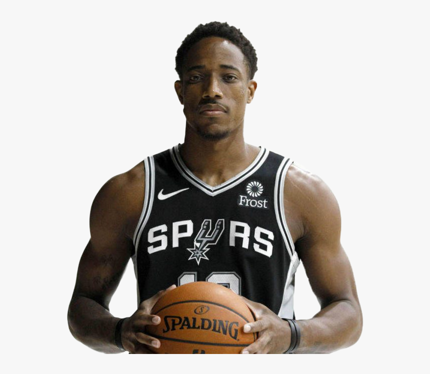 Demar Derozan Transparent - Spurs Media Day 2018, HD Png Download, Free Download