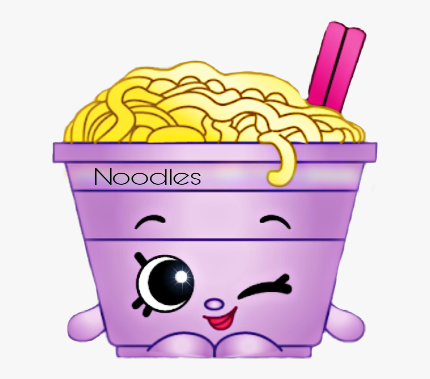 Vote This Cutie, Thanks Noodle Cute Sticker Clipart - Shopkins Nina Noodles, HD Png Download, Free Download