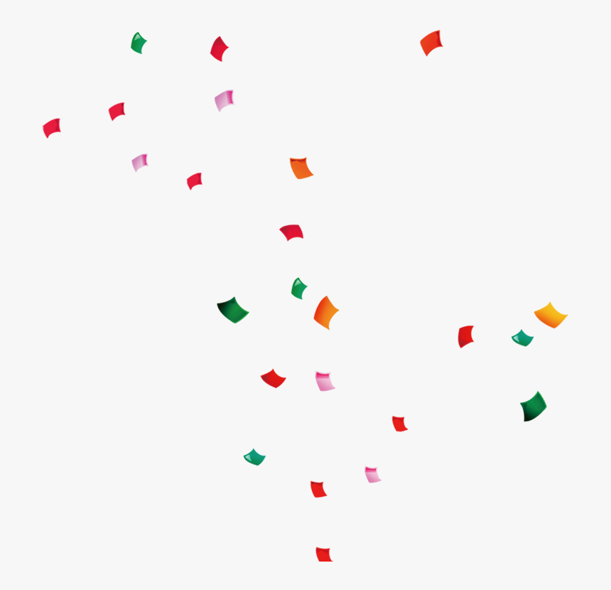 Transparent Confetti Border Png - Papel Confeti Png, Png Download, Free Download