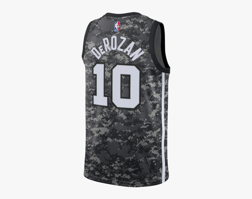 Nike Nba San Antonio Spurs Demar Derozan City Edition - Demar Derozan Jersey, HD Png Download, Free Download