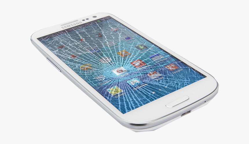 Crack Cell Phone, HD Png Download, Free Download