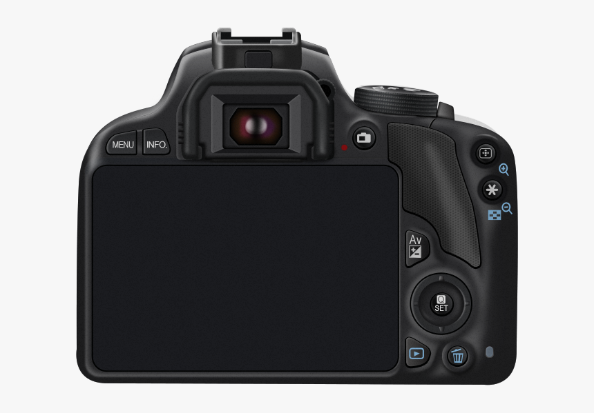 Nikon Dslr Camera Screen , Png Download - Canon Rebel Sl1 Back, Transparent Png, Free Download