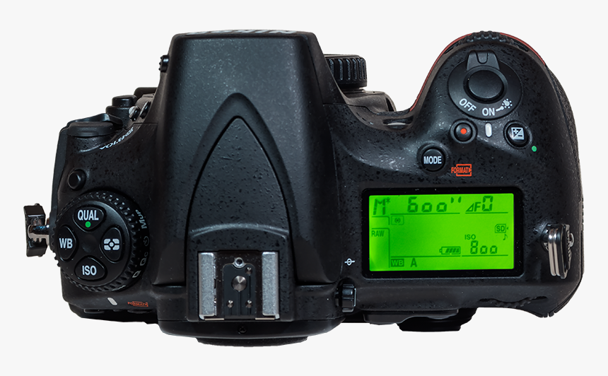 Camera Top With M* Screen - Nikon Camera With Screen On Top, HD Png Download, Free Download