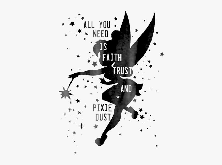 Peter Pan Silhouette Png, Transparent Png, Free Download