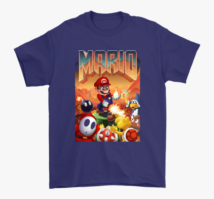 Transparent Shy Guy Png - Mario Doom Shirt, Png Download, Free Download